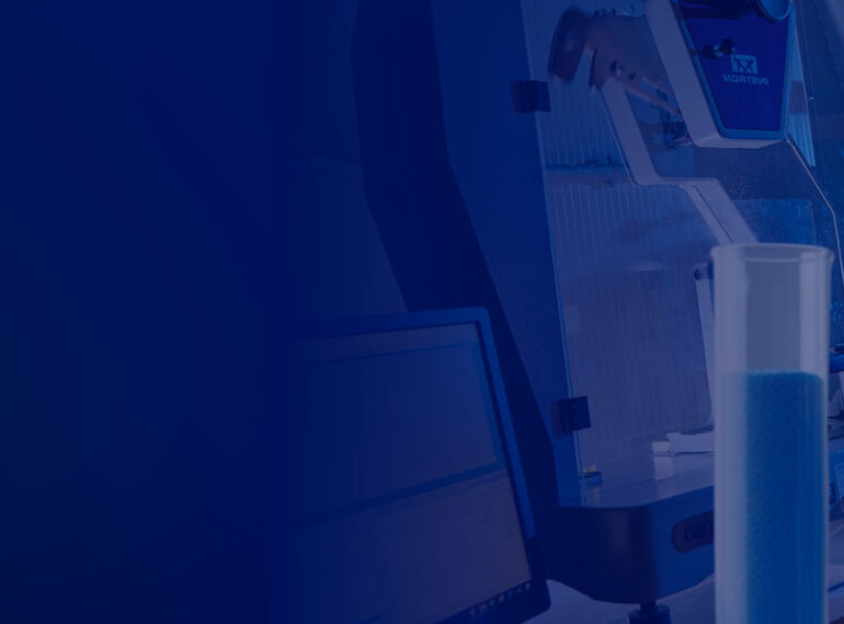 A LATI laboratory technician working in the laboratory