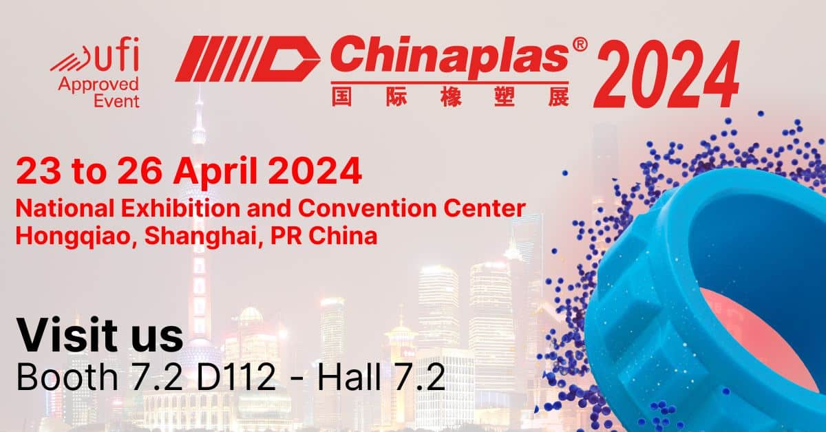 Stand e visitatori alla fiera CHINAPLAS 2024 a Shanghai – piattaforma internazionale per materiali plastici innovativi e soluzioni industriali