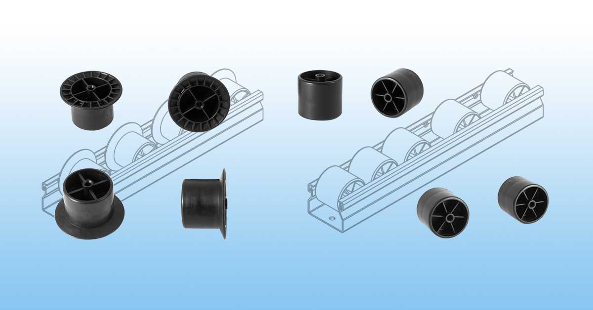 Ruote conduttive per sistemi di nastri trasportatori prodotte con compound LATI a base conduttiva per la dissipazione elettrostatica e la sicurezza industriale