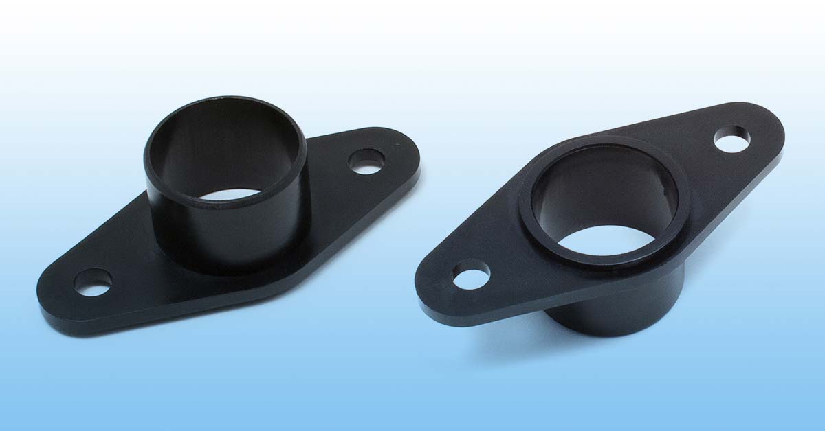 Mechanical components made with LATI self-lubricating compounds to reduce friction and increase operational durability