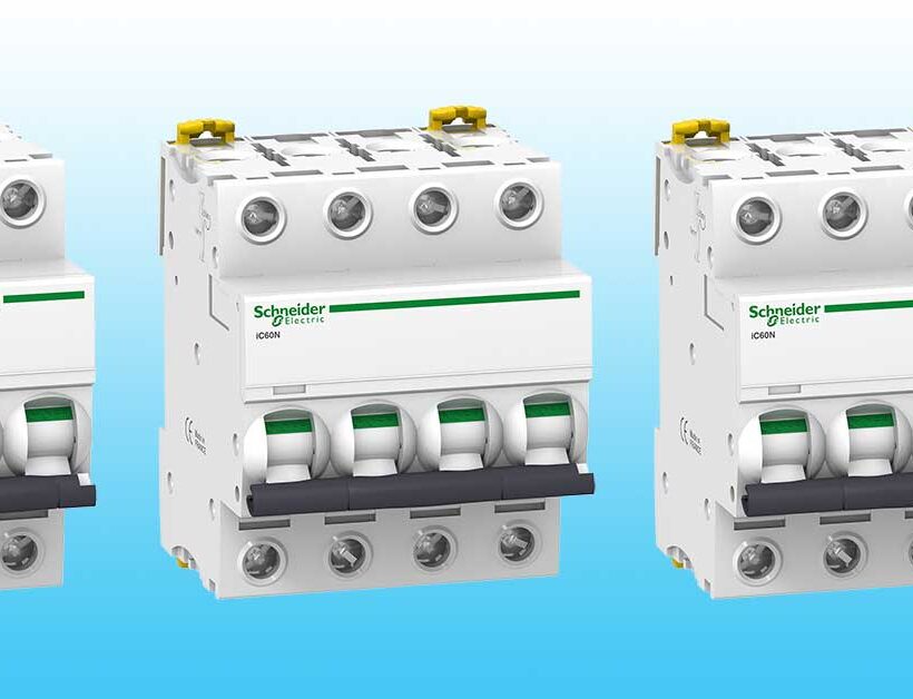 Componenti Acti 9 di Schneider Electric realizzati con compound LATI per garantire ergonomia, sicurezza elettrica e durata nel tempo