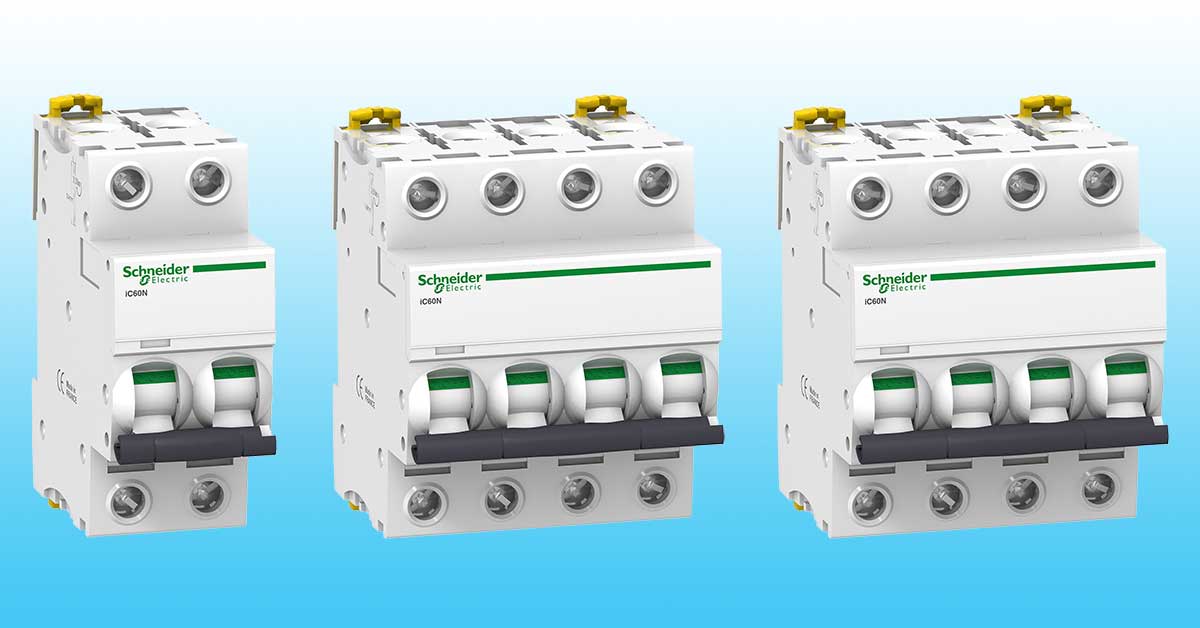 Acti 9 components by Schneider Electric made with LATI compounds to ensure ergonomics, electrical safety, and durability over time