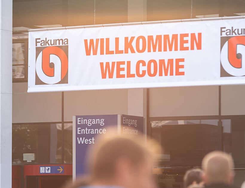 Foto di pannello Welcome a Fakuma