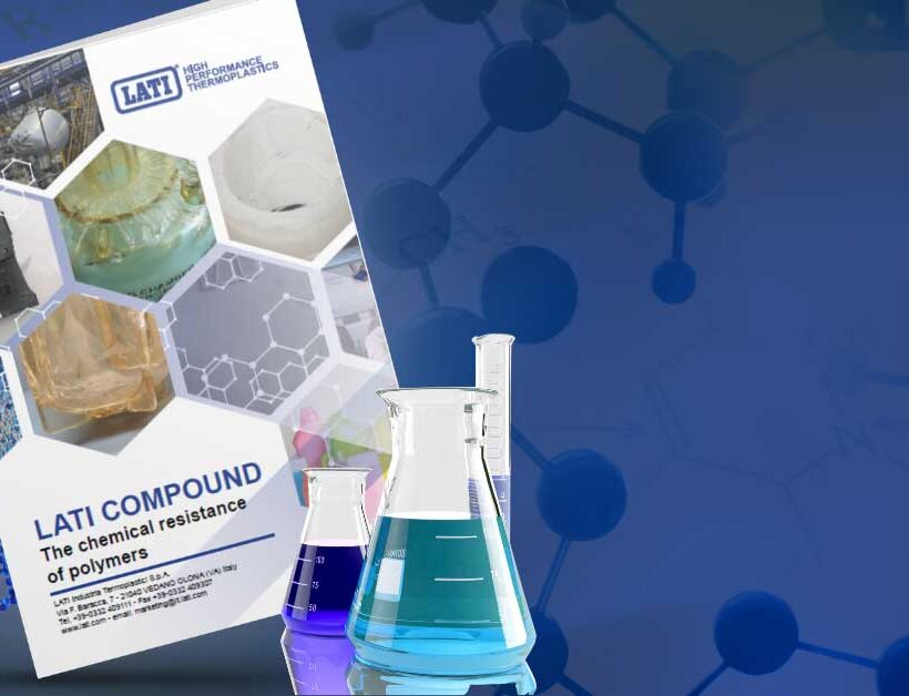 Resistenza chimica delle materie plastiche LATI per applicazioni industriali esposte a solventi, acidi e agenti aggressivi