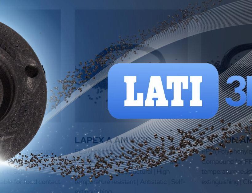 Materiali avanzati LATI3Dlab di LATI per stampa 3D: compound tecnici per additive manufacturing filamento e granulo
