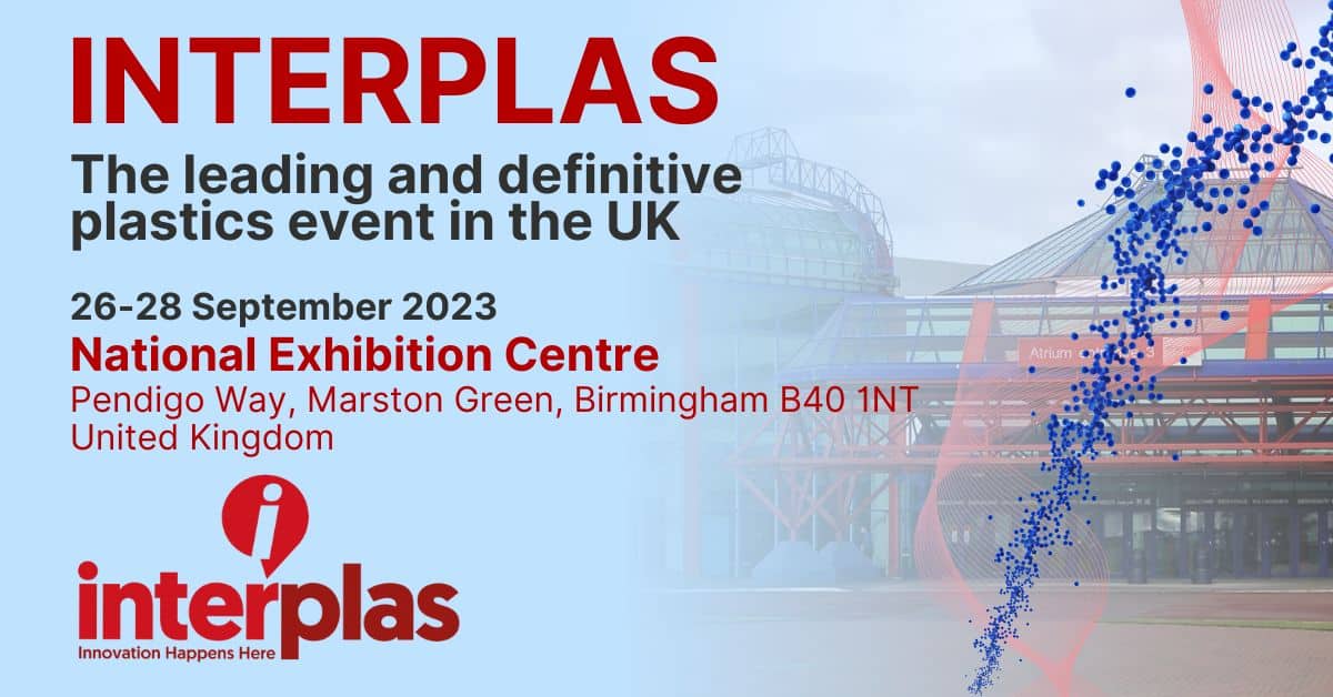 INTERPLAS 2023 trade fair banner
