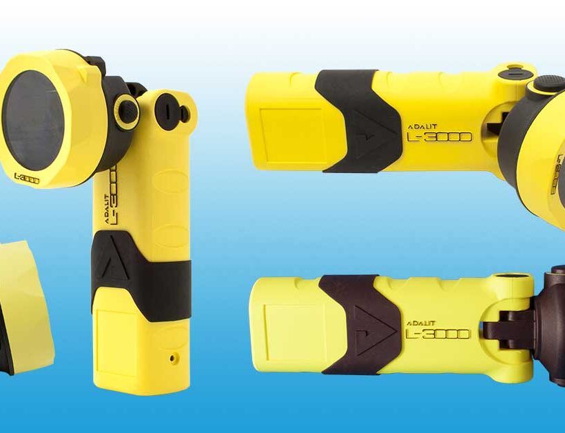 Torce ATEX realizzate con il compound conduttivo LATIOHM 62-08 PD02 G/35 Giallo 3658 di LATI per garantire sicurezza antistatica in ambienti a rischio esplosione