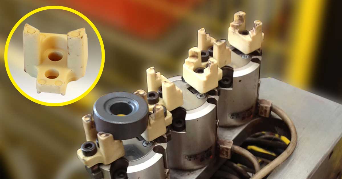 Saroplast components made with LATI high-performance compounds for technical, sustainable, and precision applications