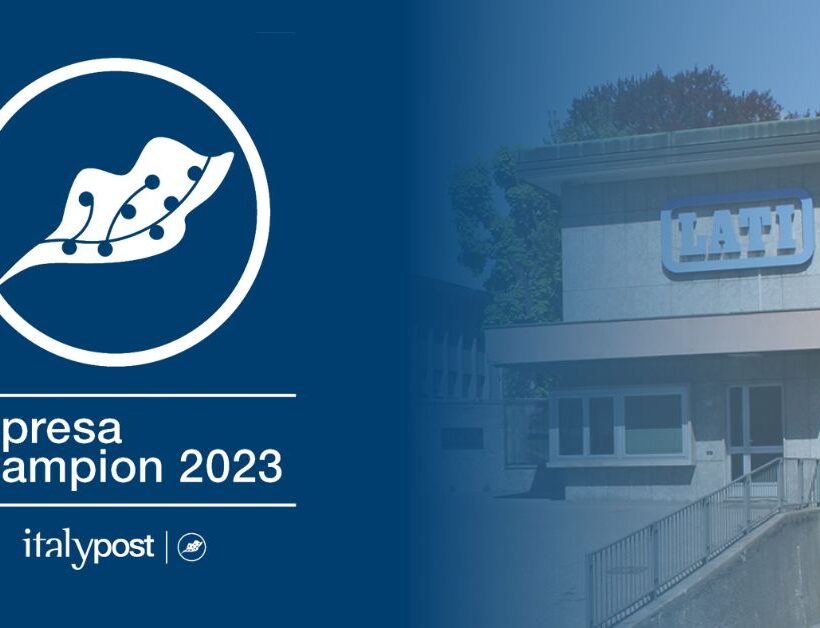 LATI premiata come Impresa Champion per la crescita, l’innovazione e la solidità nel settore dei compound termoplastici