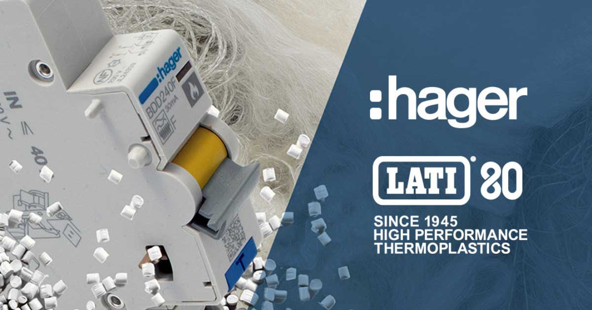 Hager e LATI per ridurre l’impronta di carbonio della serie Arc Fault Detection Device (AFDDs)